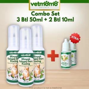 Vetmomo Virgin Coconut Oil Combo Set